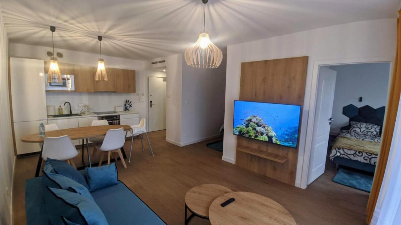 Apartament Blue , Marynarska 8 , Sarbinowo Appartement Buitenkant foto